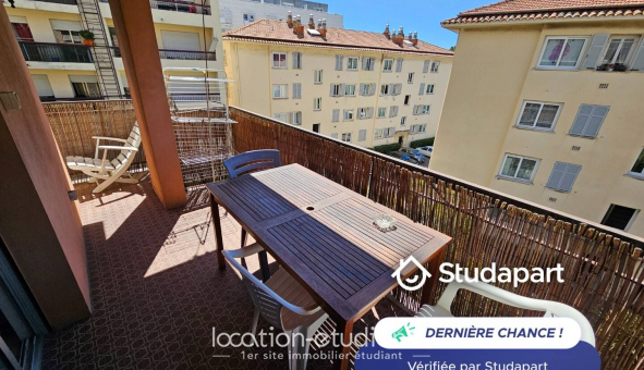 Logement �tudiant T2 &agrave; Nice (06100)