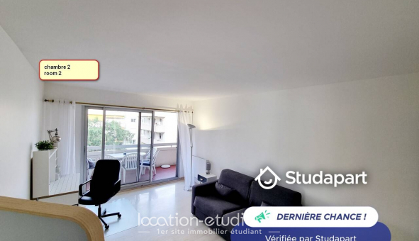 Logement �tudiant Location T2 Meubl&eacute; Nice (06100)