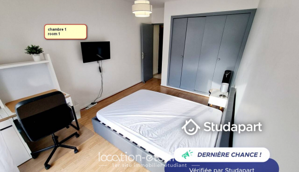 Logement �tudiant T2 &agrave; Nice (06100)
