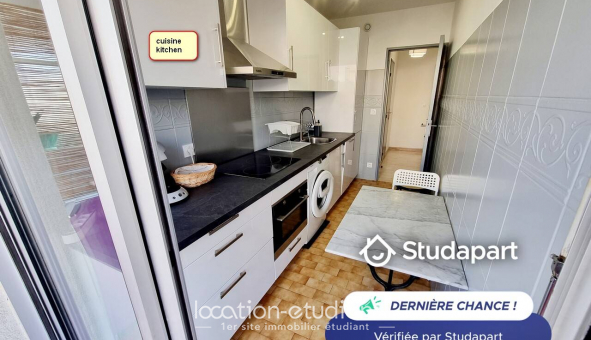 Logement �tudiant T2 &agrave; Nice (06100)