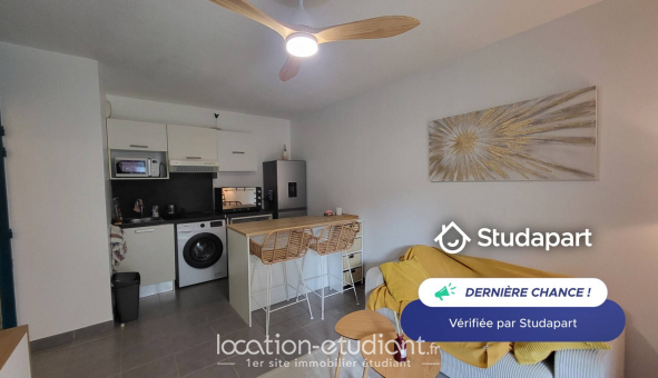 Logement �tudiant T2 &agrave; Nice (06100)