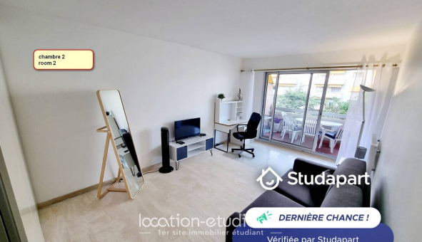 Logement �tudiant T2 &agrave; Nice (06100)