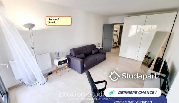 Logement �tudiant T2 &agrave; Nice (06100)
