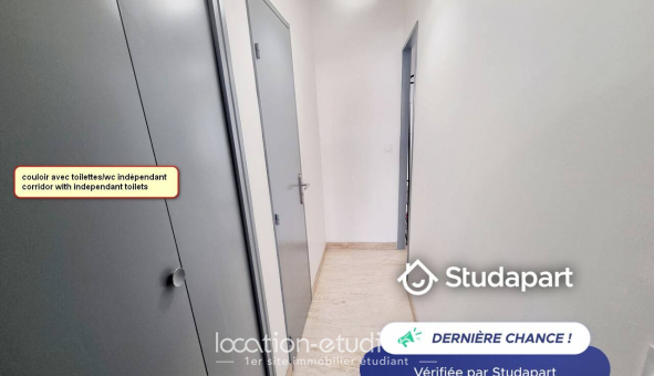 Logement �tudiant T2 &agrave; Nice (06100)