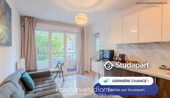 Logement �tudiant Location T2 Meubl&eacute; Nice (06100)