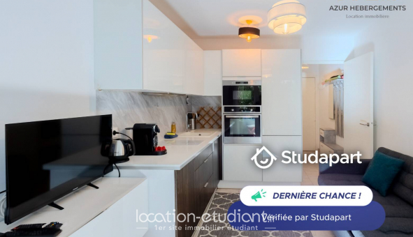 Logement �tudiant T2 &agrave; Nice (06100)