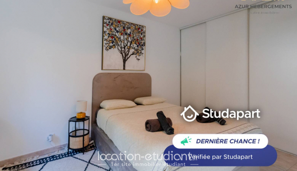 Logement �tudiant T2 &agrave; Nice (06100)
