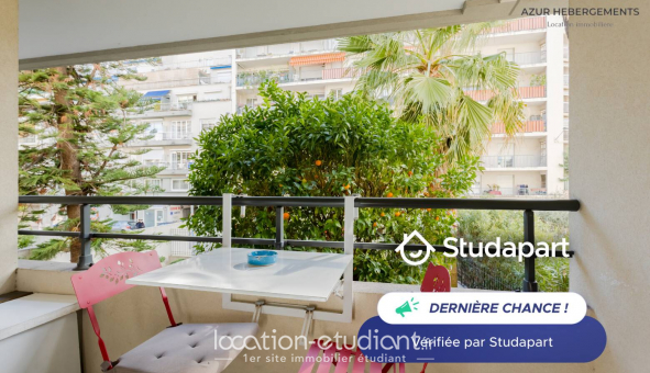 Logement �tudiant T2 &agrave; Nice (06100)