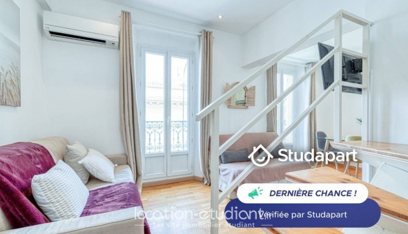 Logement �tudiant T2 &agrave; Nice (06100)