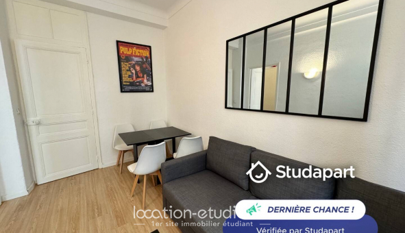 Logement �tudiant T2 &agrave; Nice (06100)
