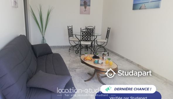 Logement �tudiant Location T2 Meubl&eacute; Nice (06100)