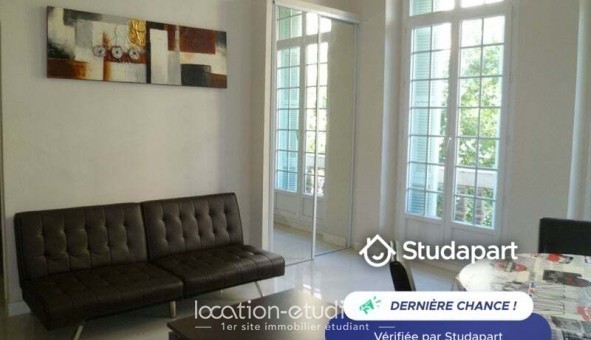 Logement �tudiant T2 &agrave; Nice (06100)