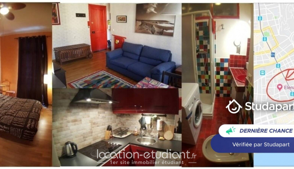 Logement �tudiant Location T2 Meubl&eacute; Nice (06100)