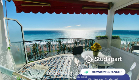 Logement �tudiant T2 &agrave; Nice (06100)