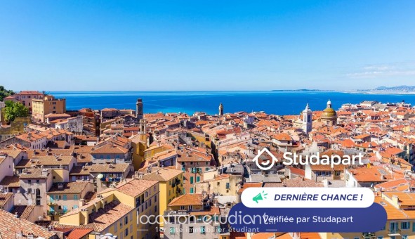Logement �tudiant T2 &agrave; Nice (06100)