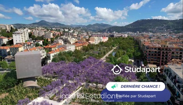 Logement �tudiant T2 &agrave; Nice (06100)