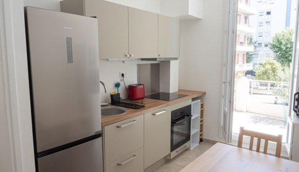 Logement �tudiant T2 &agrave; Nice (06100)