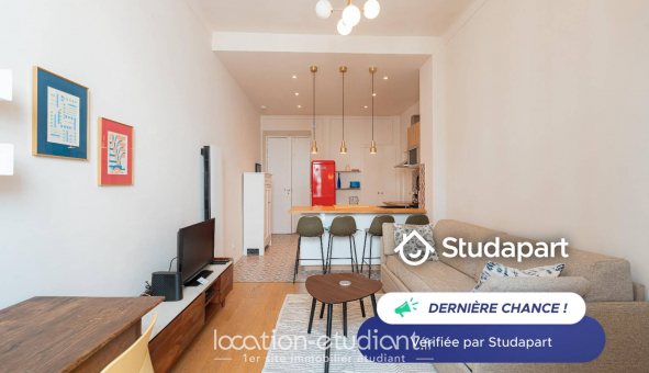 Logement �tudiant T2 &agrave; Nice (06100)