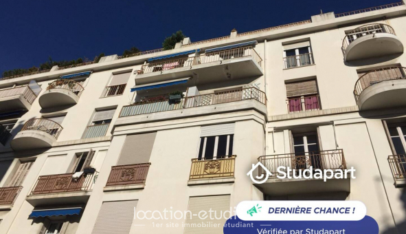 Logement �tudiant T2 &agrave; Nice (06100)
