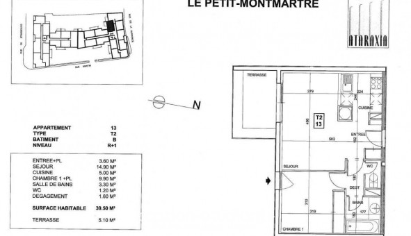 Logement tudiant T2 à Niort (79000)