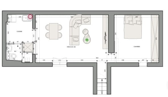 Logement �tudiant T2 &agrave; Nogent sur Marne (94130)