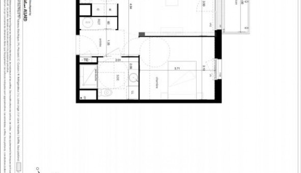 Logement �tudiant T2 &agrave; Notre Dame de Bondeville (76960)