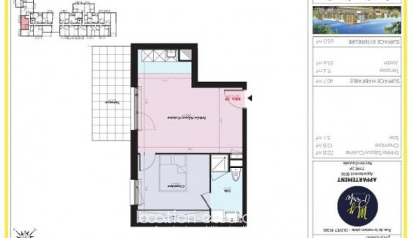 Logement tudiant T2 à Olivet (45160)