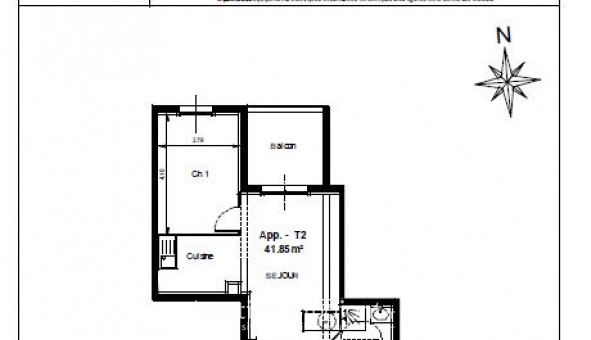 Logement �tudiant T2 &agrave; Orl�ans (45100)