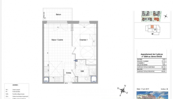 Logement tudiant T2 à Ozoir la Ferrire (77330)