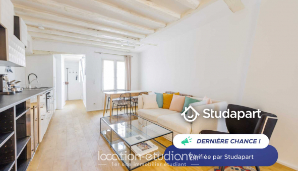 Logement tudiant T2 à Paris 01er arrondissement (75001)