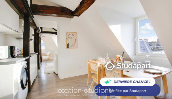Logement tudiant T2 à Paris 01er arrondissement (75001)