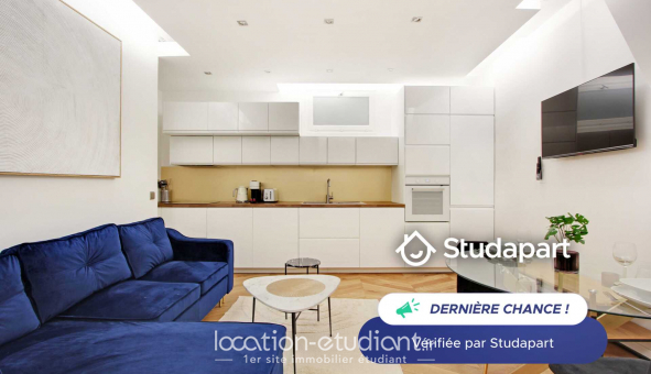 Logement tudiant Location T2 Meublé Paris 01er arrondissement (75001)
