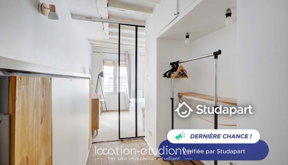 Logement étudiant T2 &agrave; Paris 01er arrondissement (75001)