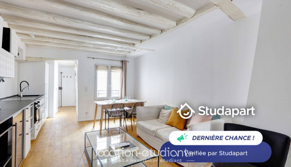 Logement �tudiant Location T2 Meubl&eacute; Paris 01er arrondissement (75001)