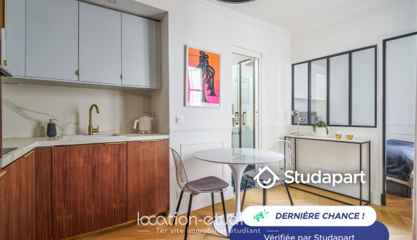 Logement �tudiant Location T2 Meubl&eacute; Paris 02�me arrondissement (75002)