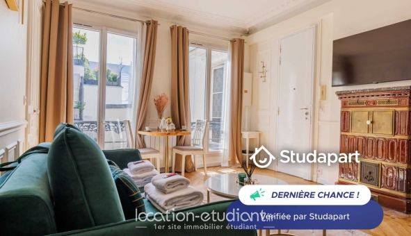 Logement étudiant Location T2 Meubl&eacute; Paris 03ème arrondissement (75003)