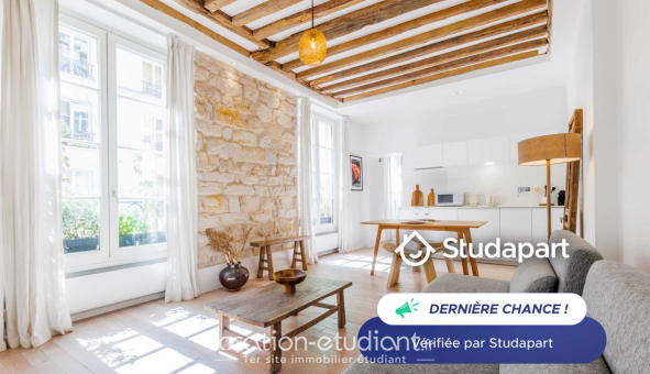 Logement �tudiant T2 &agrave; Paris 03�me arrondissement (75003)