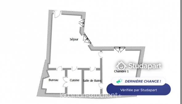Logement tudiant T2 à Paris 06me arrondissement (75006)
