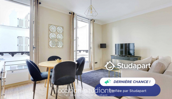 Logement tudiant T2 à Paris 07me arrondissement (75007)