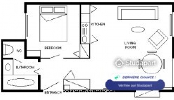 Logement �tudiant T2 &agrave; Paris 07�me arrondissement (75007)