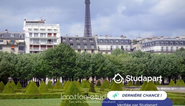 Logement �tudiant T2 &agrave; Paris 07�me arrondissement (75007)
