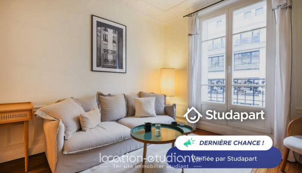 Logement tudiant T2 à Paris 08me arrondissement (75008)
