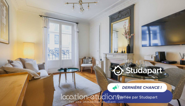 Logement tudiant T2 à Paris 08me arrondissement (75008)
