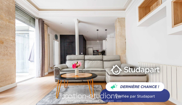 Logement étudiant T3 &agrave; Paris 08ème arrondissement (75008)