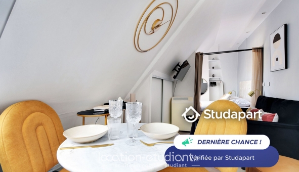 Logement étudiant T2 &agrave; Paris 08ème arrondissement (75008)