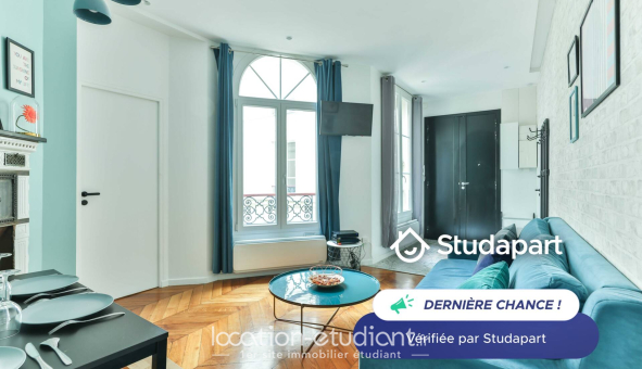 Logement étudiant T3 &agrave; Paris 09ème arrondissement (75009)