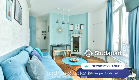 Logement étudiant T3 &agrave; Paris 09ème arrondissement (75009)
