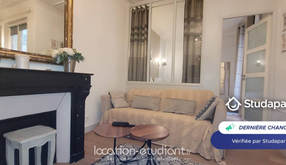 Logement tudiant T2 à Paris 09me arrondissement (75009)