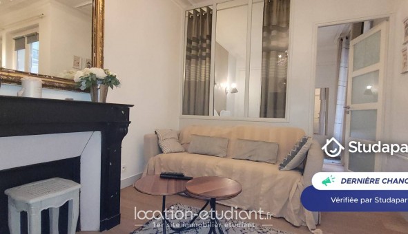 Logement tudiant T2 à Paris 09me arrondissement (75009)