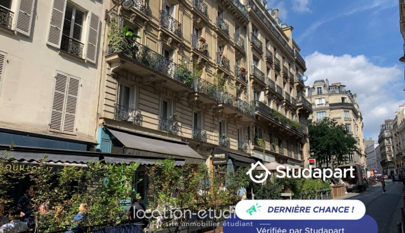 Logement �tudiant T2 &agrave; Paris 09�me arrondissement (75009)